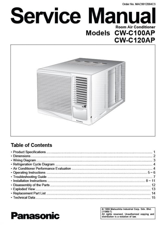 CW-C100AP, CW-C120AP